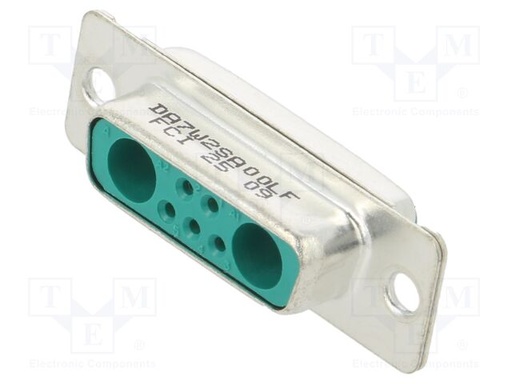 [DA7W2SA00LF] Conector D-Sub 7 pin hembra soldar. Mod. DA7W2SA00LF