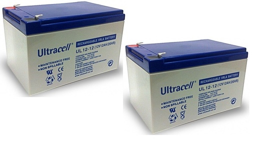 [UL1212] Batería AGM plomo 12V 12Ah Ultracell  UL1212