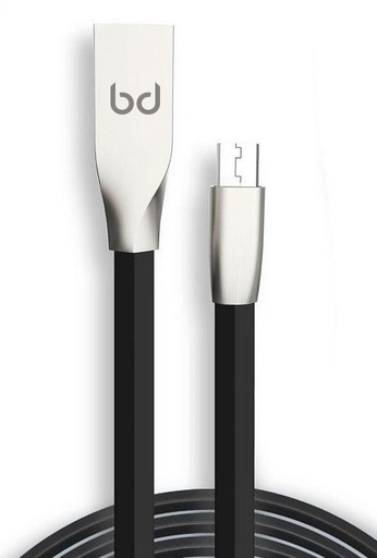 [US213ENU] Cable plano HQ USB a Micro USB 1.5 metros Biwond. Mod. US213