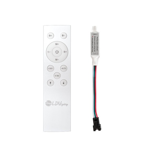 [844160] Controlador Magic Strip para tira LED monocolor IC 24VDC C/ MANDO. Mod. 844160