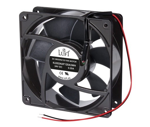 [VEN041ELM] Ventilador cojinete de fricción 24VDC 120x120x38. Mod. VEN056