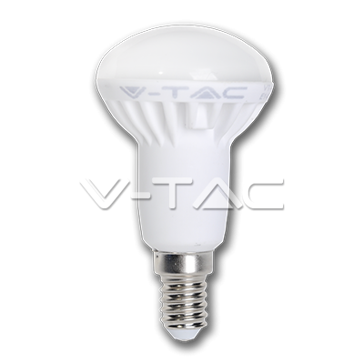 [VT1876SRC] LED Bombilla - 6W E14 R50 Blanco