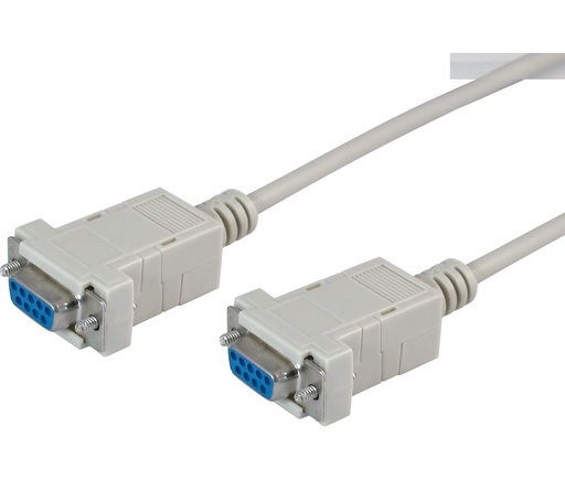 [WIR080ELM] Conexión SUB-D 9 pines hembra-hembra Null Modem. Mod. 2879