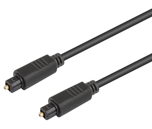 [WIR511ELM] Conexión Fibra óptica Audio Toslink macho - macho 1 metro. Mod. WIR501