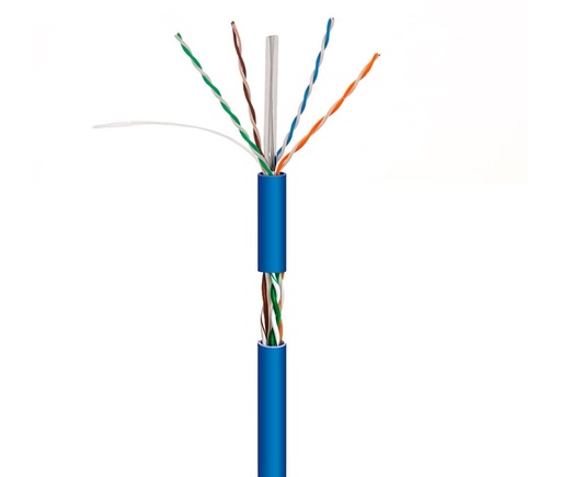 [WIR9096ELM] Cable para datos UTP Cat.6 COBRE rígido interior LSZH,305M. Mod. WIR9063