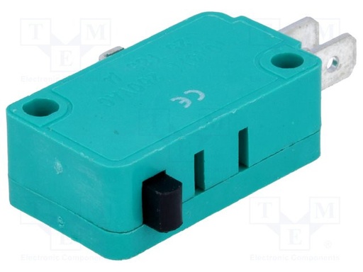 [WLK1TME] Microconmutador SNAP ACTION sin palanca SPDT 6A/250VAC IP40. Mod. 11504UL