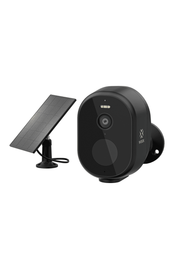 [WX2000029DIM] Cámara exterior wifi inteligente 1080p Woox c/ batería y placa solar. Mod. R4252