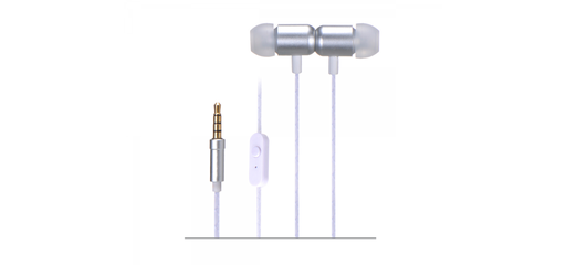 [X4GFON] Auriculares in ear con micrófono gris Fonestar. Mod. X4-G