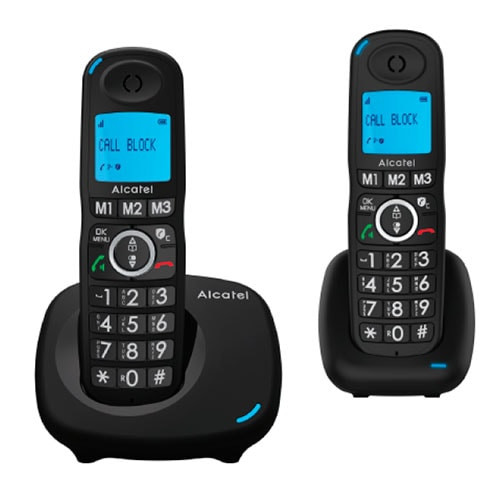 [XL535DUOTME] Teléfonos inalámbricos DUO con teclas grandes Alcatel. Mod. XL 535 DUO