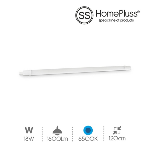 [203200002GSC] Pantalla LED estanca 18W 6500K GSC. Mod. 203200002