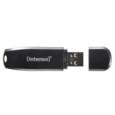 [3533480DMI] Pendrive 32GB 3.0 negro Intenso. Mod. 3533480