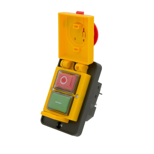 [4416ELG] Interruptor marcha paro trifásico 10A 400V hormigonera taladro. Mod. KJD18