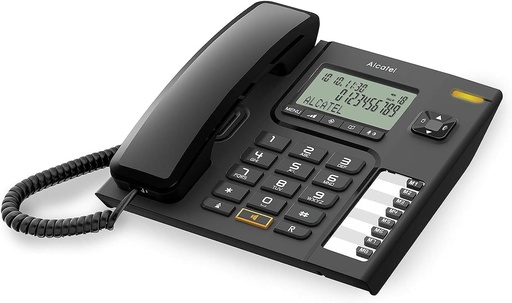 [ALCATELT76DSC] Teléfono sobremesa manos libres con cable negro Alcatel. Mod. ALCATELT76
