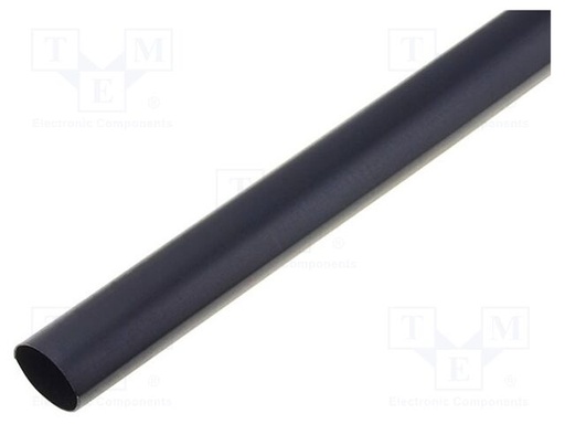 [RCH138X191BK] Tubo termorretractil 38 mm negro 1 metro. Mod. RCH1-38/19X1BK