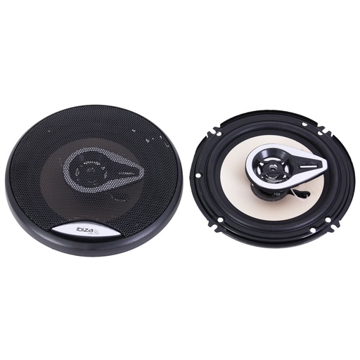 [CSP6002B] Pareja altavoces 6" 3 vías 100W RMS Ibiza Sound. Mod. CSP-6002B