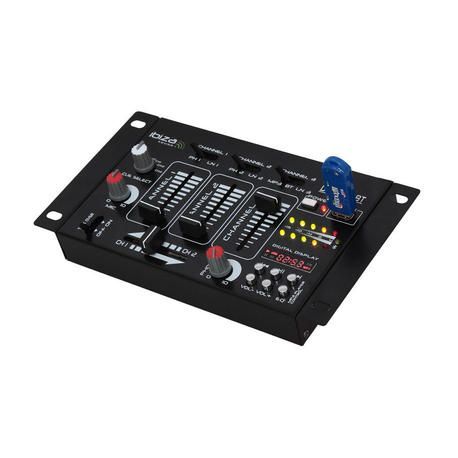 [DJ21USBBTCAL] Mezclador de 4 Canales USB y bluetooth Ibiza Sound. Mod. DJ21USB-BT