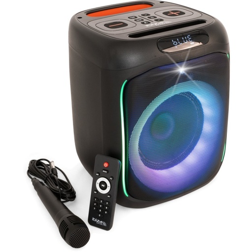 [CUBE180] Altavoz batería Bluetooth 6.5" 180W Ibiza Sound. Mod. CUBE180