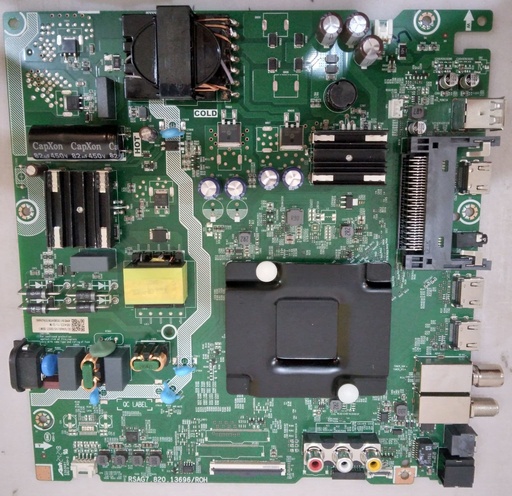 [RSAG782013696] Placa Main Board - HISENSE - 50A6N. Mod. RSAG7.820.13696