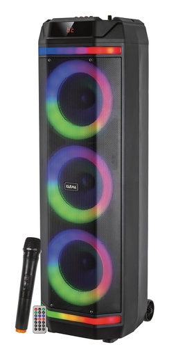 [VIBETWS] Altavoz amplificado batería bluetooth 250W 3x8" Karma. Mod. VIBE TWS