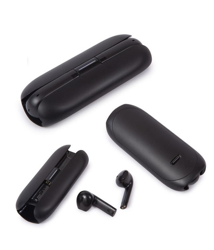 [KS117BLKFSK] Auriculares inalámbricos Bluetooth Sanyo negro. Mod. KS117BLK