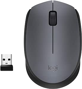 [M170MEG] Ratón inalámbrico óptico gris Logitech. Mod. M170