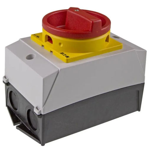 [D12B320SAS] Selector emergencia seccionador 3P 20A superficie. Mod. D12B320