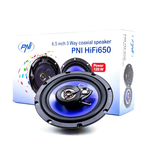 [FI650PIH] Pareja altavoces 6.5" coche 120W PNI. Mod. HIFI650