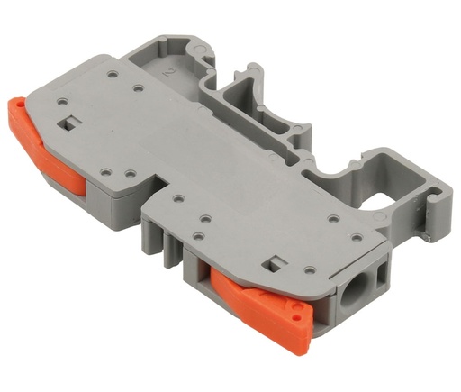 [CON5222] Borna de carril conector rápido 0.5-6mm2 gris. Mod. CON5222