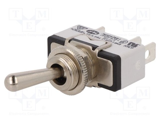 [636H2] Interruptor de palanca ON-ON 15A 250VAC Apem. Mod. 636H/2