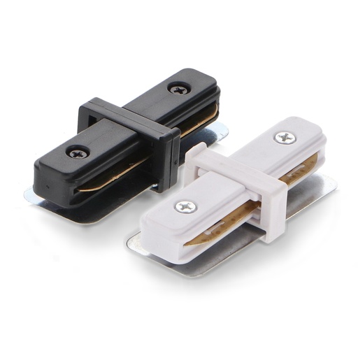[LM3251] Conector I Reforzado Para Carril Monofásico blanco. Mod. LM3251