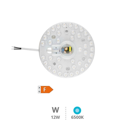 [200635003GSC] Placa LED con imán para plafones 12W 6500K. Mod. 200635003