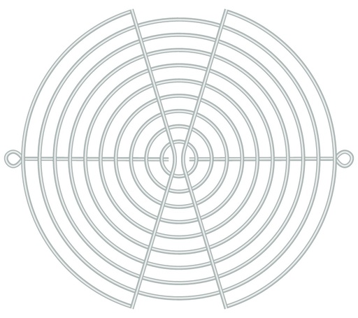 [RJV016ELM] RJV016 - Rejilla ventilador 154,4x15mm, marco aluminio y malla acero. Mod. RJV016