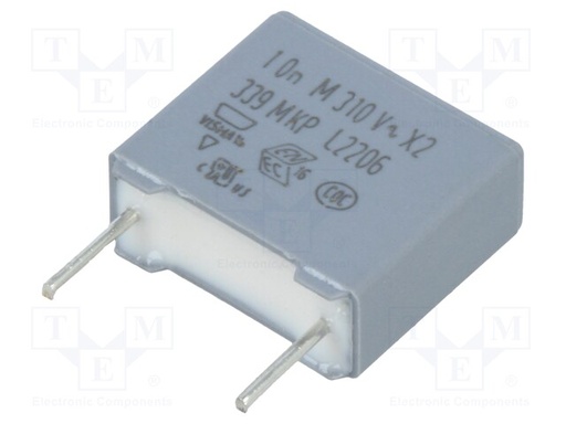 [BFC233920103] Condensador de polipropileno 10nF 630VDC. Mod. CPP10K630