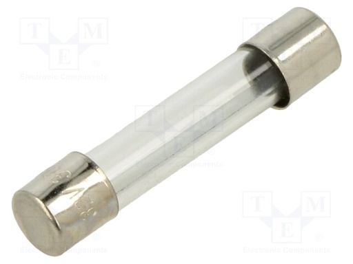 [FSA30A] Fusible rápido cristal 6,3x32mm 30A. Mod. 072030A