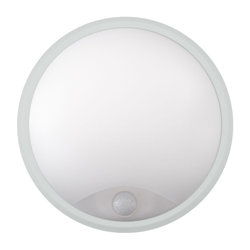 [880300CCT] Aplique LED exterior ACRA 14A CCT IP65 c/sensor blanco. Mod. 880300CCT