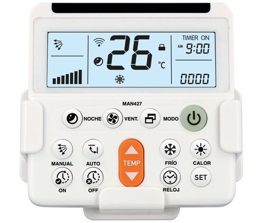 [MAN427ELM] Mando universal aire acondicionado pared. Mod. MAN427