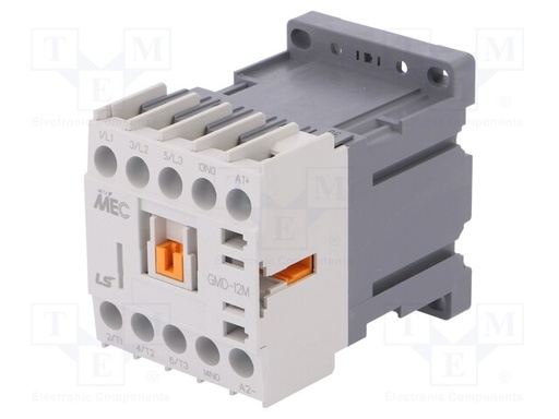 [GMD12M24VDC1A] Contactor 24VDC 3P+NO 12A LS. Mod. GMD-12M-24VDC