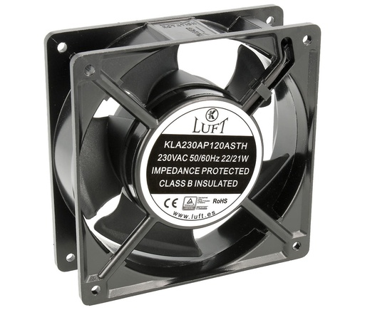 [VEN057ELG] Ventilador cojinete fricción 230VAC 120x120x38mm. Mod. VEN057
