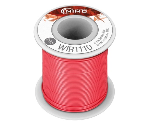 [WIR1110ELM] Cable flexible 0.5mm cobre estañado 25 metros. Mod. WIR1110
