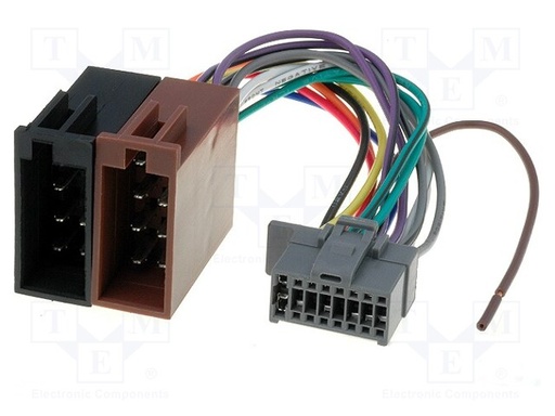 [ZRS130] Adaptador ISO a autorradio Panasonic 16 pin. Mod. ZRS-130