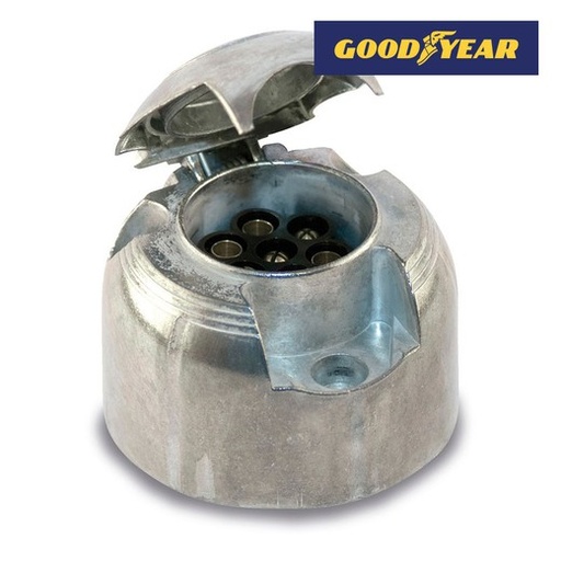 [99562ELK] Base hembra remolque metálica 7 pin. Mod. 99562